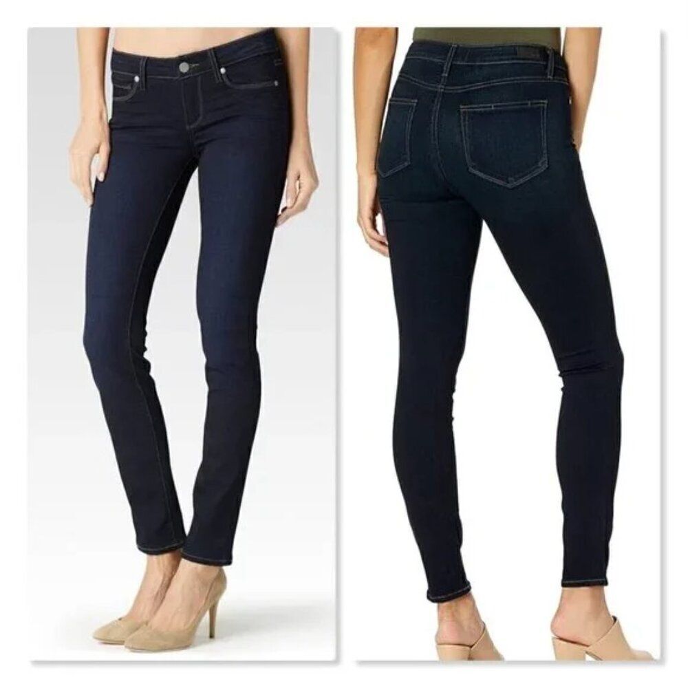 ✨ PAIGE ✨ Hoxton Ultra Skinny Jeans - [Size 25, Blue]